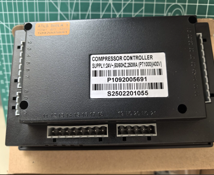 Genuine Controller Panel for Atlas Copco Elektronikon Compressor 1092005691, front view, white background