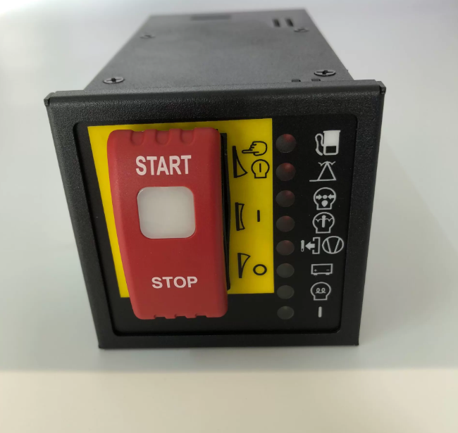 Genuine Controller 24V Switch Module for Atlas Copco Air Compressor 1092733010, front view, white background