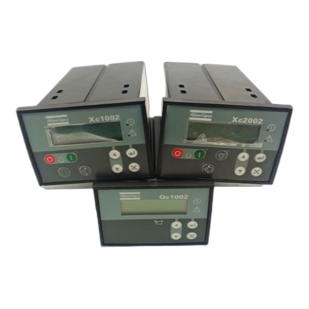 Genuine Elektronikon Controller Panel for Atlas Copco Air Compressor GA55-GA100 1900059075, front view, white background