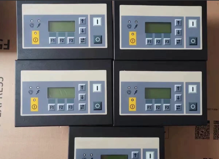 Genuine Elektronikon Controller Panel for Atlas Copco Elektronikon Compressor 1900070007, front view, white background