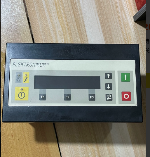Genuine Elektronikon Controller Panel for Atlas Copco Air Compressor LRR/HRR 1900070122, front view, white background