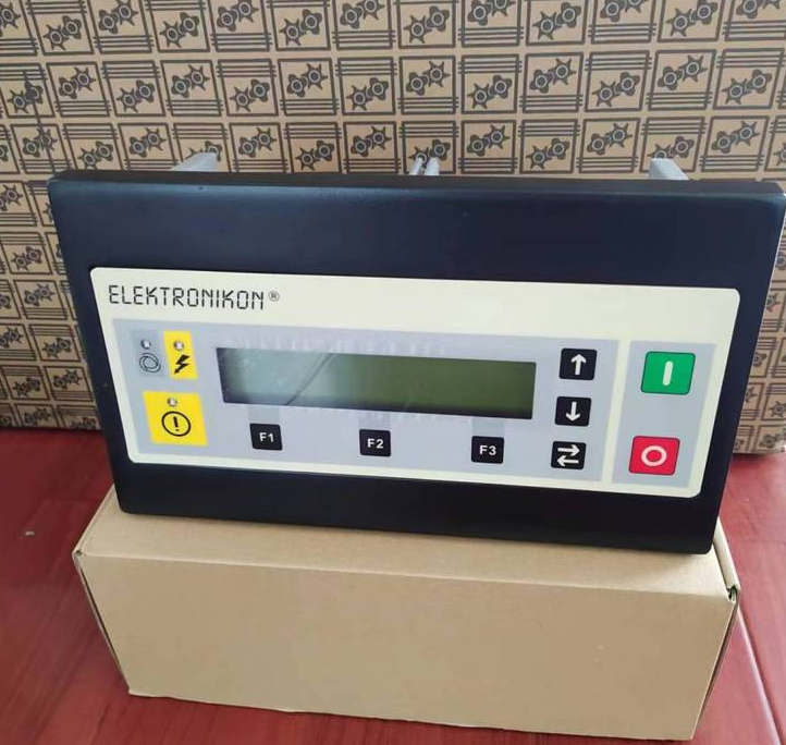 Genuine Elektronikon Controller Panel for Atlas Copco Elektronikon Compressor 1900070124, front view, white background