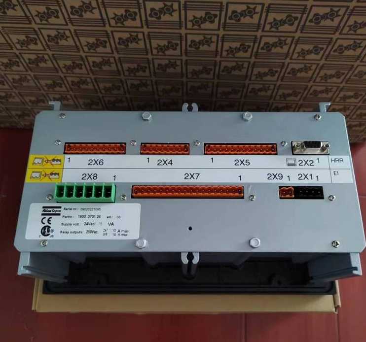 Atlas Copco P1900070124 Elektronikon Controller Panel for Atlas Copco Elektronikon Compressor, detail view