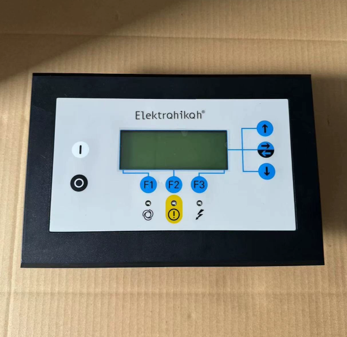 Genuine Controller Panel for Atlas Copco Elektronikon Compressor 1900071001, front view, white background