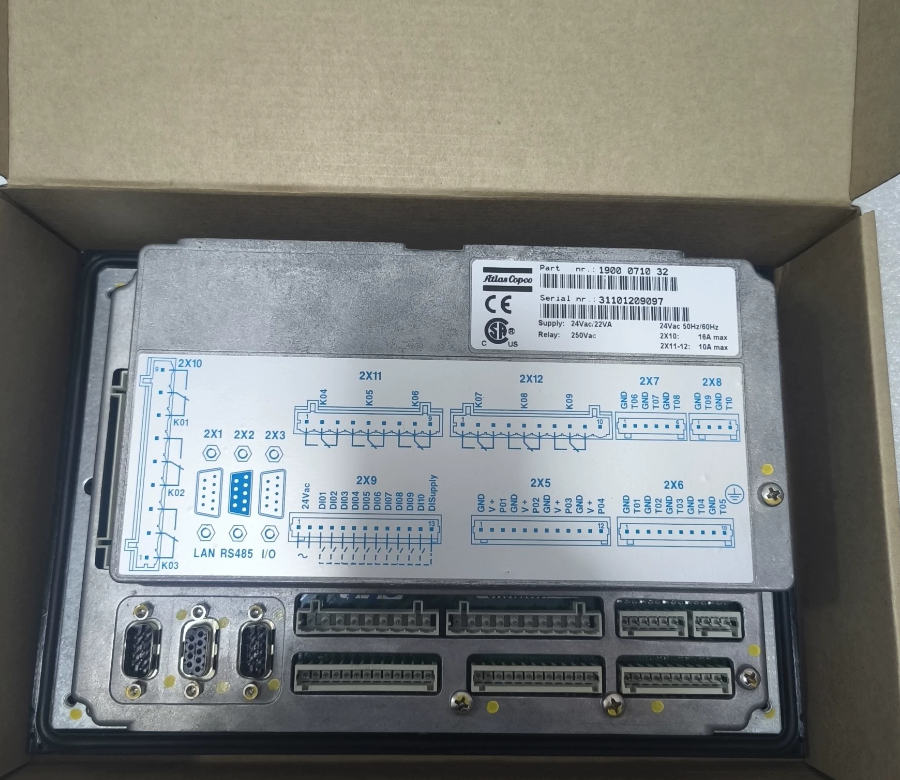 Atlas Copco 1900071032 Controller Panel for Atlas Copco Air Compressor GA132/GA160/GA200/GA315 - brand new, in stock