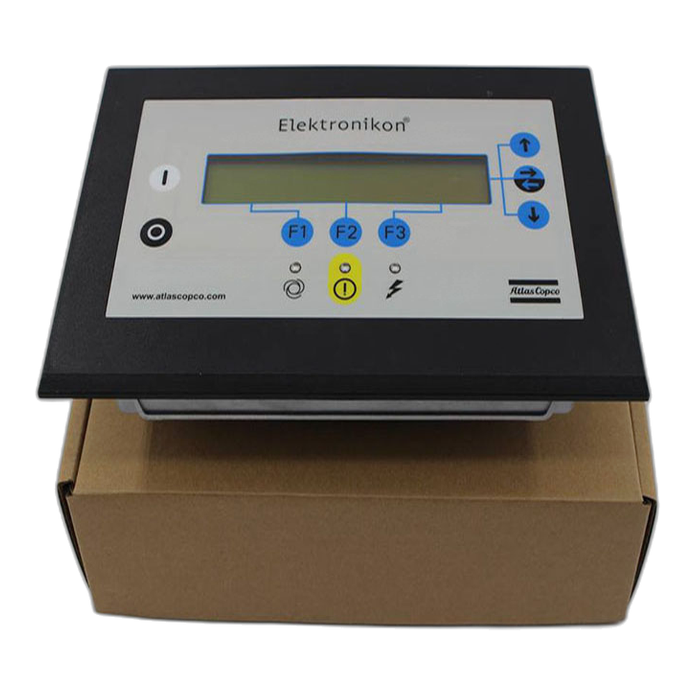 Genuine Controller Panel for Atlas Copco Elektronikon Compressor 1900071232, front view, white background