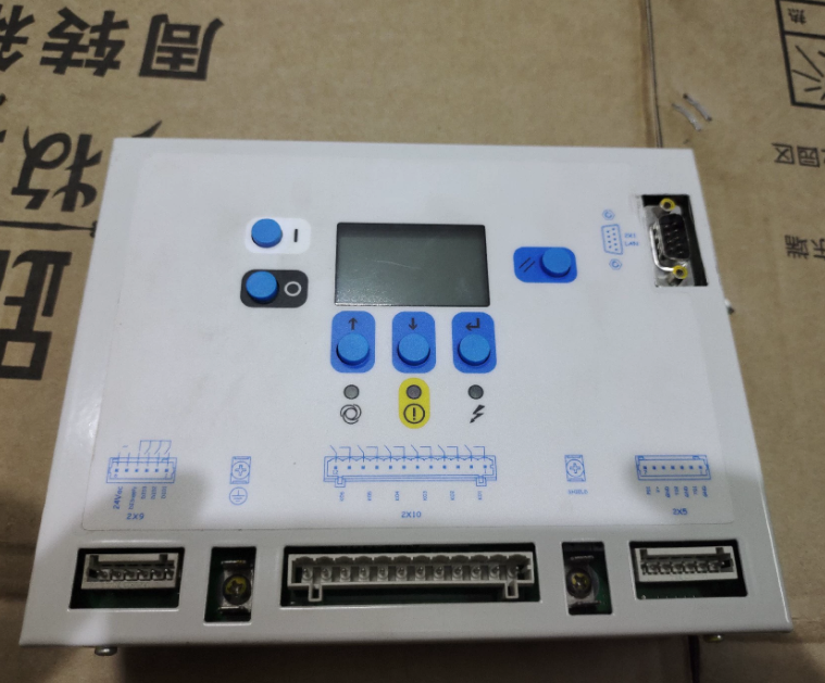 Genuine Controller Panel for Atlas Copco Elektronikon Compressor 1900071261, front view, white background