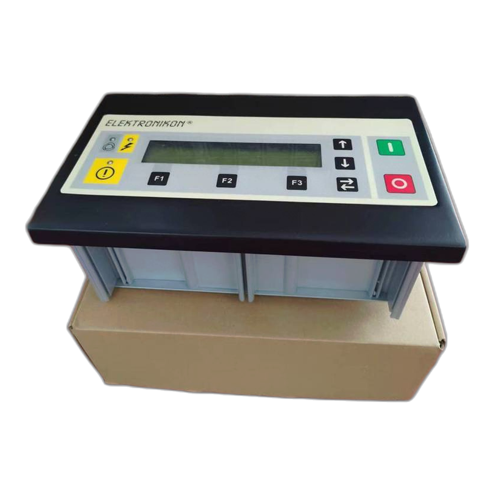 Genuine Controller Panel for Atlas Copco Elektronikon Compressor 1900071291, front view, white background