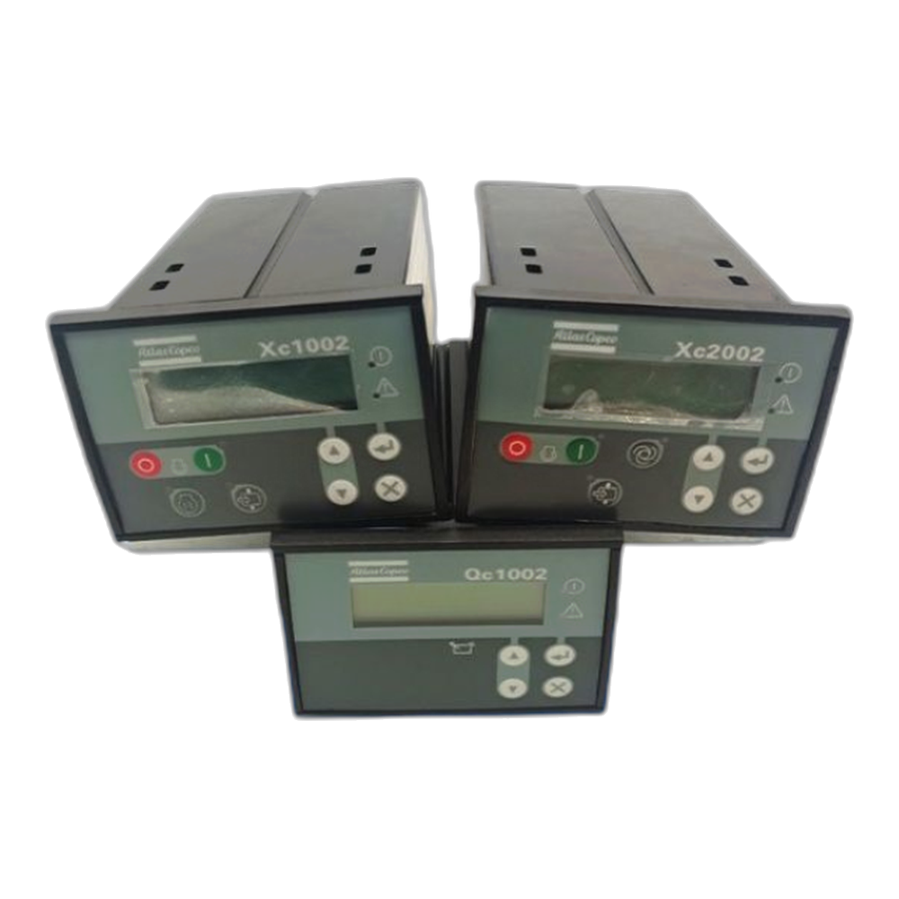 Genuine Control Panel for Atlas Copco Portable Air Compressor 1900100346, front view, white background