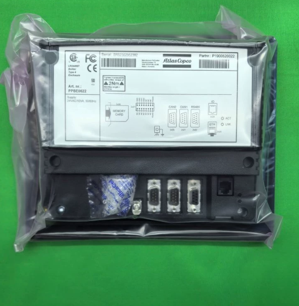 Atlas Copco P1900520046 Elektronikon Mk5 I/O34 Expansion Module for Atlas Copco Air Compressor, detail view