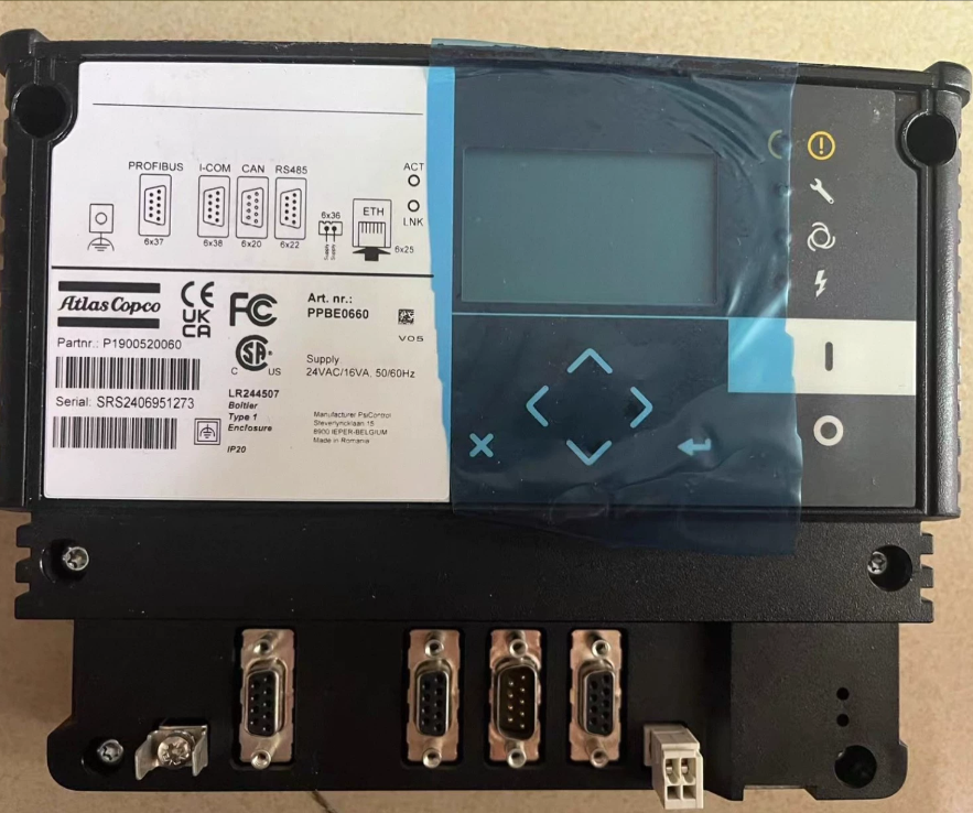 Atlas Copco P1900520060 Elektronikon Mk5 Gateway Module for Atlas Copco Air Compressor, detail view