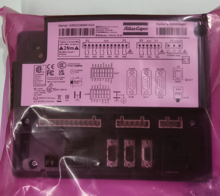 Atlas Copco 1900520400 Elektronikon Mk5S Touch Controller Panel for Atlas Copco Air Compressor - brand new, in stock