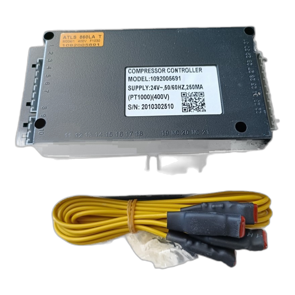Genuine Controller Panel for Atlas Copco Portable Air Compressor 2205174422, front view, white background